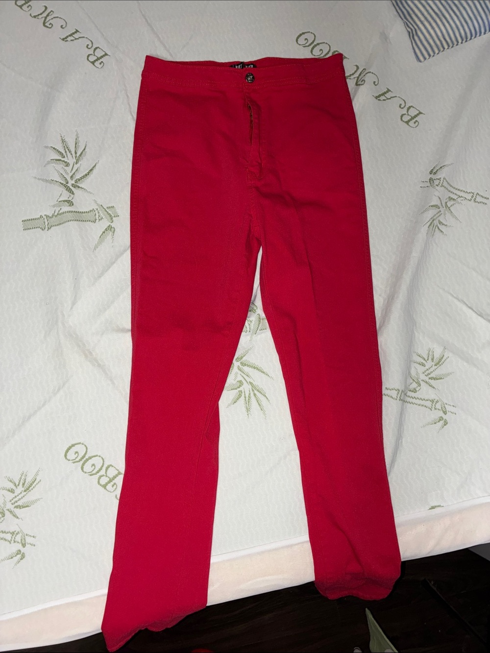 Women’s Red Swank A Posh Stretch Stretch Jean